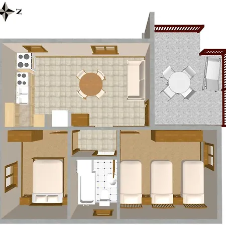 By The Sea Okrug Gornji, Ciovo - 1111 Lejlighed *